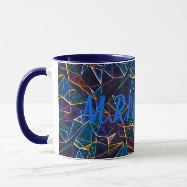 Bolhas quebradas de café caneca (Esquerda)