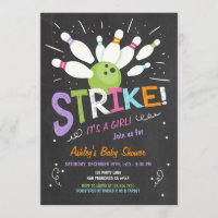 Boliche Convite Chá de fraldas Rapariga Púrpura Ro