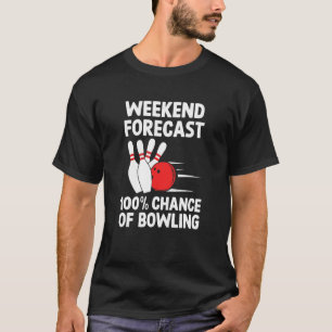Boliche Engraçada Camisa 10 Pinos Jogador de Seman