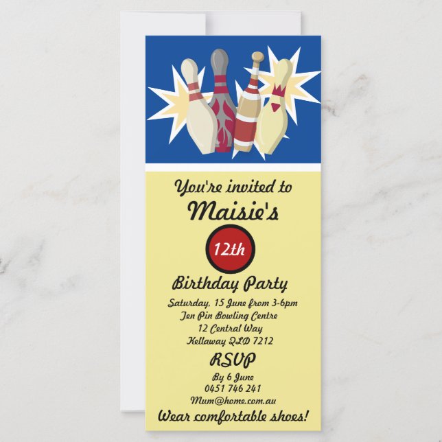 Boliches do estilo Vintage (Frente)