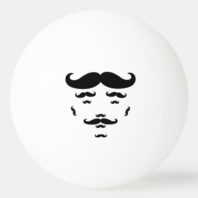 Bolinha De Ping Pong 100% bigode (Verso)