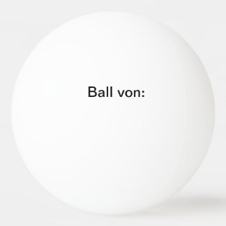 Bolinha De Ping Pong 3-Sterne Tischtennisball mit einfügbarem Namen