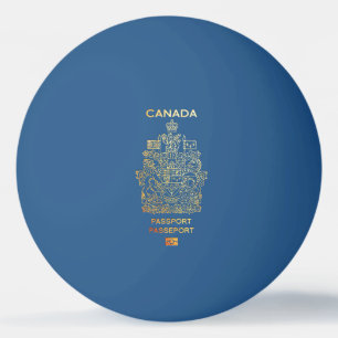 Bolinha De Ping Pong [400] Cobrir de passaporte canadiano