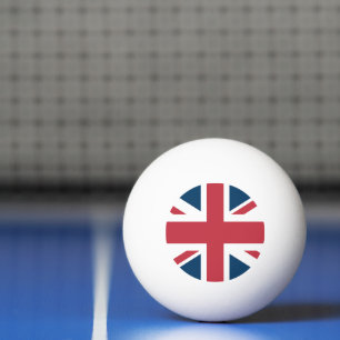 Bolinha De Ping Pong A bandeira britânica Union Jack