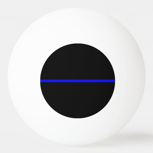 Bolinha De Ping Pong A Declaração Simbólica De Linha Azul (Frente)
