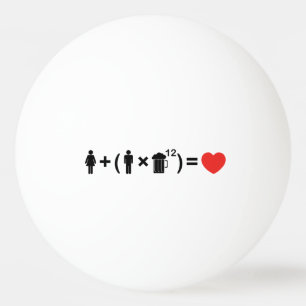 Bolinha De Ping Pong A Equação do Amor para os Homens