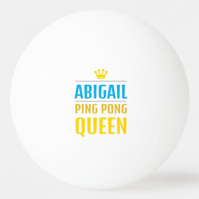 Bolinha De Ping Pong Abigail (Frente)