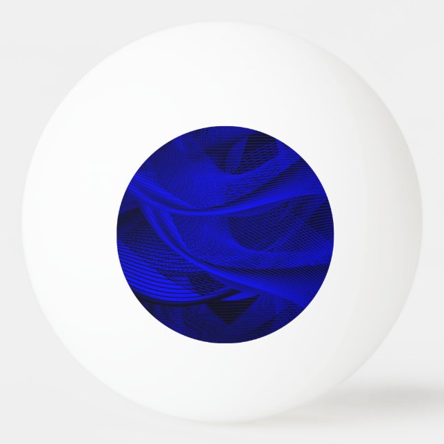 Bolinha De Ping Pong Abstract wave lines (Frente)