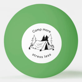 Bolinha De Ping Pong Acampamento mais estresse menos