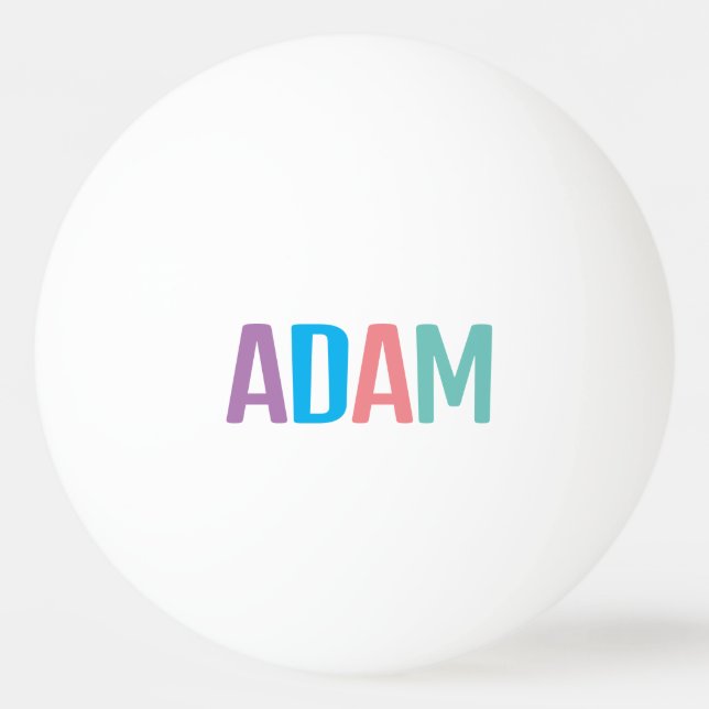 Bolinha De Ping Pong Adam (Frente)