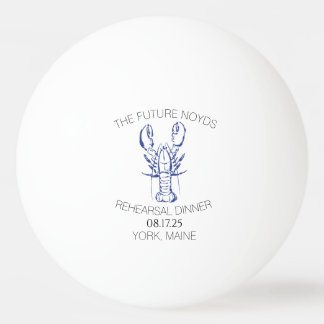 Bolinha De Ping Pong Adesivo de Jantar de Treino de Casamento de Lagost