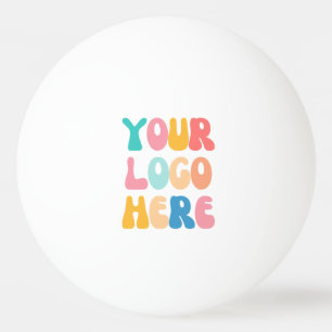 Bolinha De Ping Pong Adicione o logotipo da sua empresa de forma minima