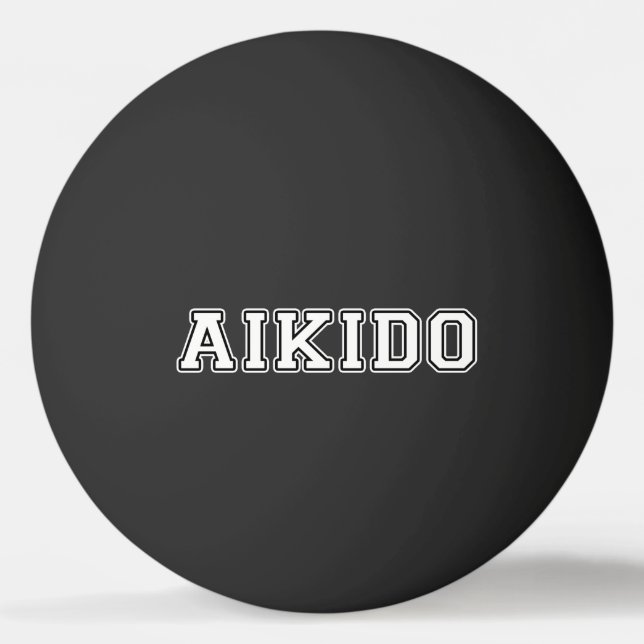 Bolinha De Ping Pong Aikido (Frente)