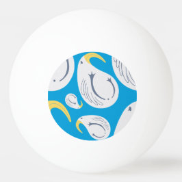 Bolinha De Ping Pong Albatroz - Tema Oceânico