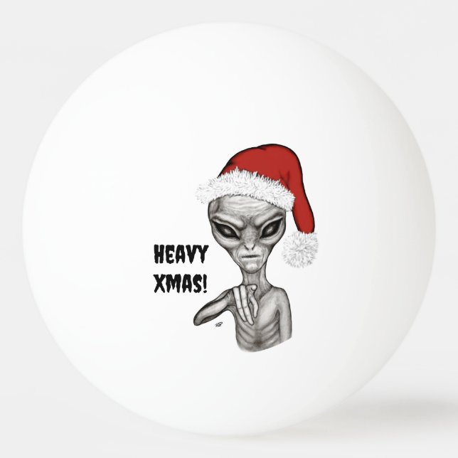 Bolinha De Ping Pong Alienígena ruim, Natal pesado! (Frente)