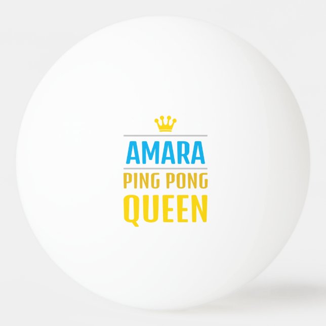 Bolinha De Ping Pong Amara (Frente)