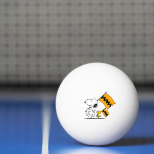 Bolinha De Ping Pong Amendoins Sinalizadores de Snoopy & Woodstock