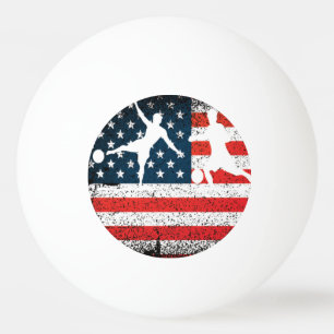 Bolinha De Ping Pong Americen Patriot Beach Soccer