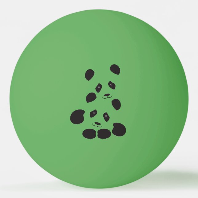 Bolinha De Ping Pong Amizade da panda (Frente)