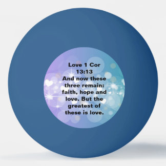 Bolinha De Ping Pong Amor