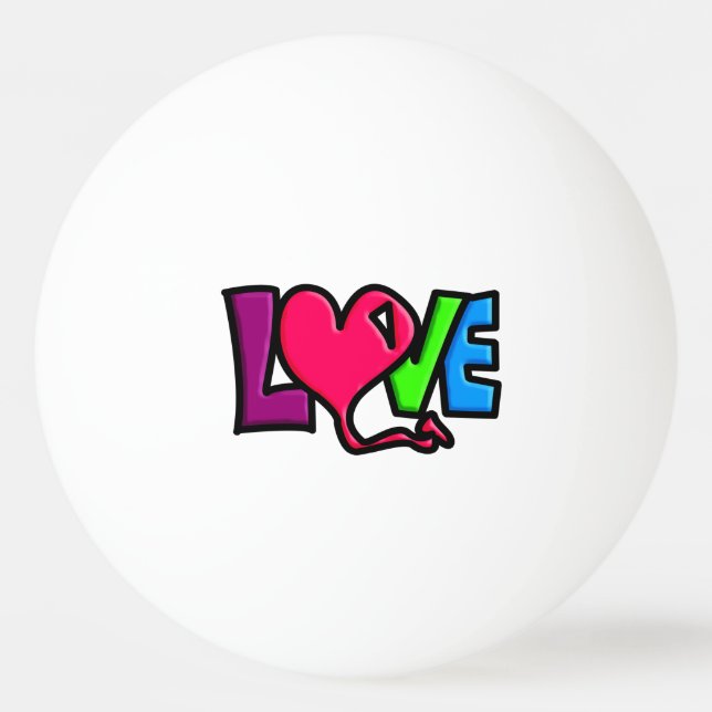 Bolinha De Ping Pong Amor   (Frente)