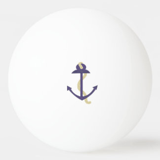 Bolinha De Ping Pong Âncora Náutica Azul