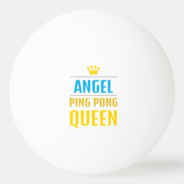 Bolinha De Ping Pong Angel (Frente)
