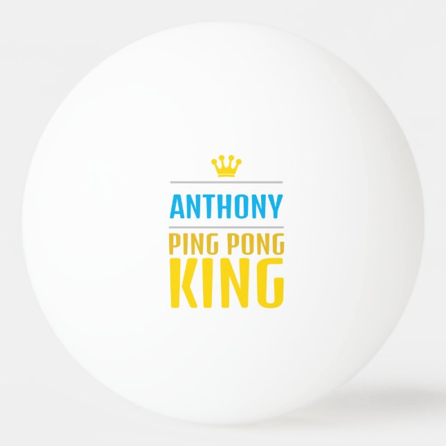 Bolinha De Ping Pong Anthony (Frente)