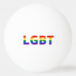 Bolinha De Ping Pong Arco-Íris Lgbt