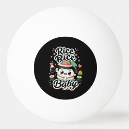 Bolinha De Ping Pong Arroz Arroz Bebê Kawaii Sushi