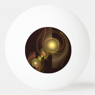 Bolinha De Ping Pong Arte Abstrato de Conexão Inteira