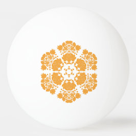Bolinha De Ping Pong Arte popular polonesa - padrão dos bordados florai