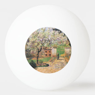 Bolinha De Ping Pong Árvore de ameixa de flores, Eragny Camille Pissarr