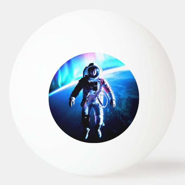 BOLINHA DE PING PONG ASTRONAUTA SEM CORDA  (Frente)