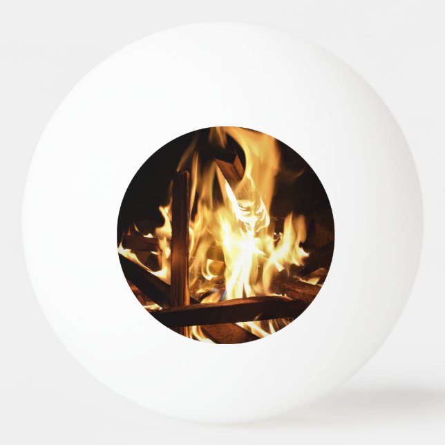 Bolinha De Ping Pong Através das chamas (Frente)