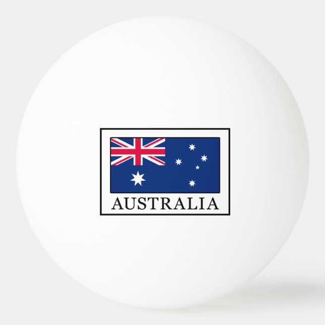 Bolinha De Ping Pong Austrália (Frente)