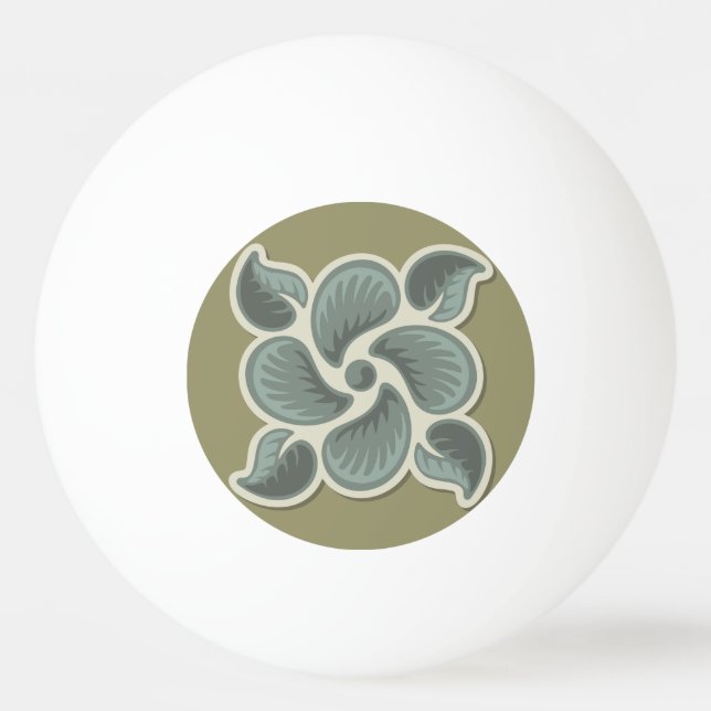 Bolinha De Ping Pong Azulejo Deco 2 (Verso)