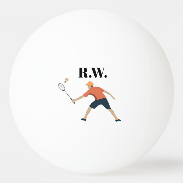 Bolinha De Ping Pong Badminton (Frente)
