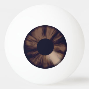 Bolinha De Ping Pong Baile do Ping Pong Brown Eyeball