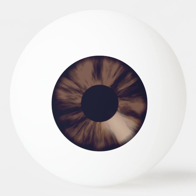 Bolinha De Ping Pong Baile do Ping Pong Brown Eyeball (Frente)