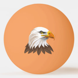 Bolinha De Ping Pong Bald eagle head