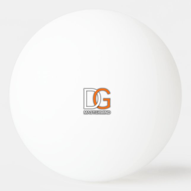 Bolinha De Ping Pong Ball Pong Ping da DG Masterhead (Frente)