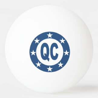 Bolinha De Ping Pong Balle de ping-pong 3 étoiles blanche Design QUEBEC