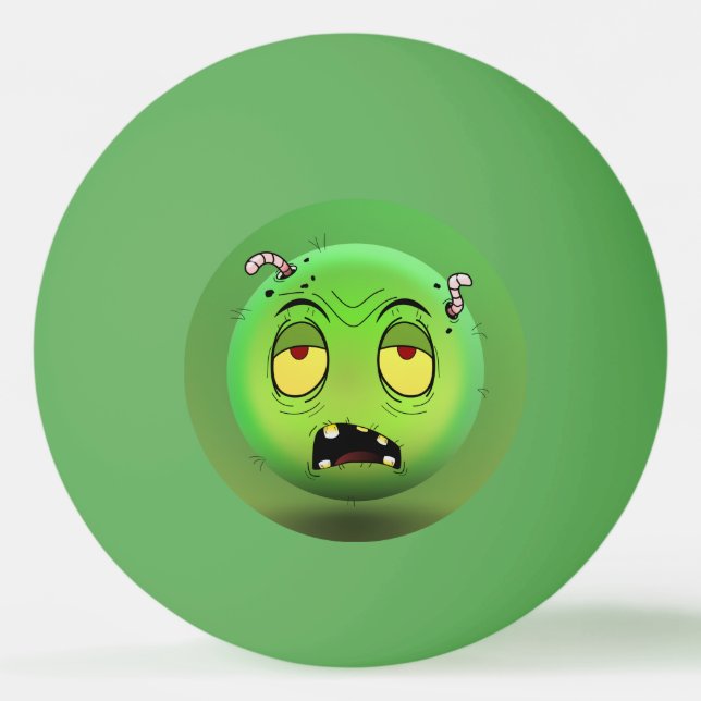 Bolinha De Ping Pong Balle De Ping Pong Zombiemoji (Frente)