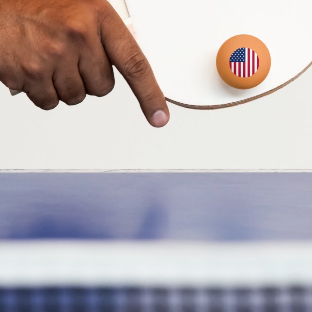 Bolinha De Ping Pong bandeira americana (Remo)