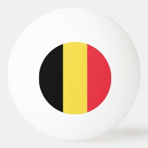 Bolinha De Ping Pong Bandeira Belga Patriótica