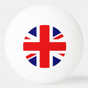 Bolinha De Ping Pong Bandeira Britânica Reino Unido da Inglaterra