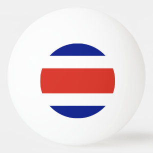 Bolinha De Ping Pong Bandeira Civil da Costa Rica