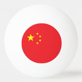 Bolinha De Ping Pong Bandeira da China