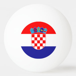 Bolinha De Ping Pong Bandeira da Croácia